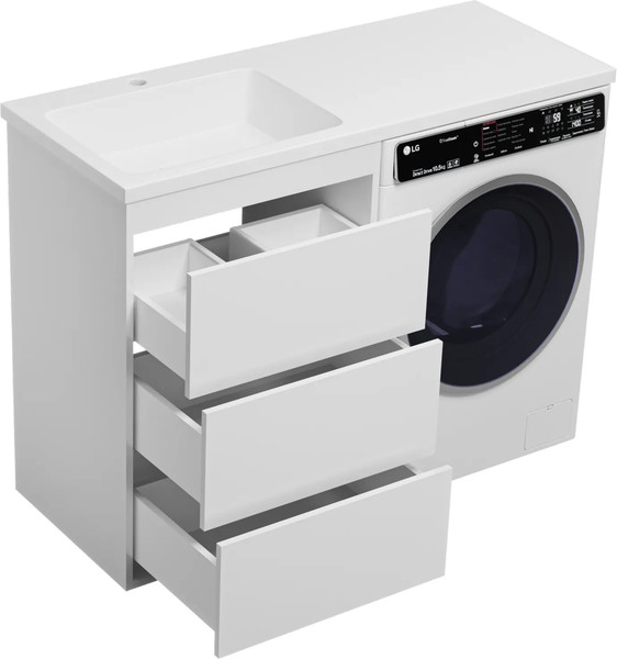 Изображение товара Тумба с умывальником Brevita Grafit 60 / GRA-01060-023Я+5216120