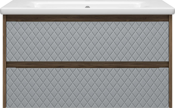 Изображение товара Тумба с умывальником Brevita Chester 90 / CHE-09090-49502Я+13090-KL