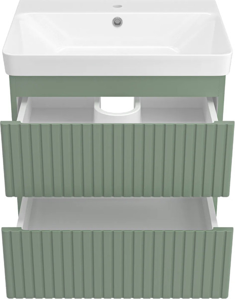 Изображение товара Тумба с умывальником Brevita Victory 60 / VIC-09060-0802Я+11060-KL