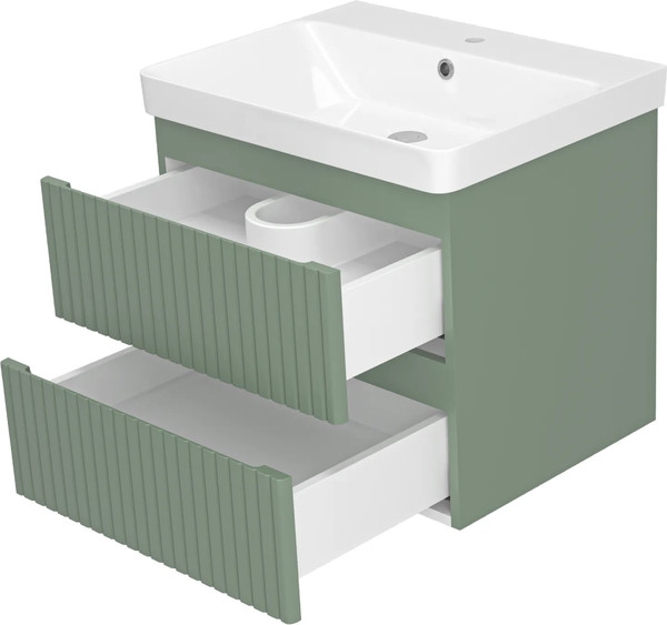 Изображение товара Тумба с умывальником Brevita Victory 60 / VIC-09060-0802Я+11060-KL