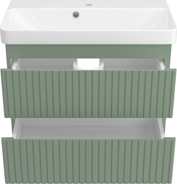 Изображение товара Тумба с умывальником Brevita Victory 70 / VIC-09070-0802Я+11070-KL