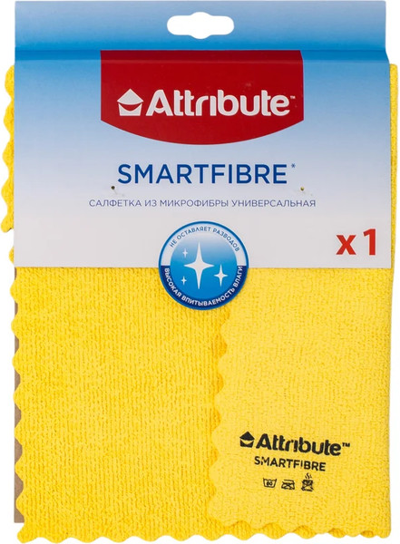 Изображение товара Салфетка хозяйственная Attribute Smartfibre универсальная ACS511