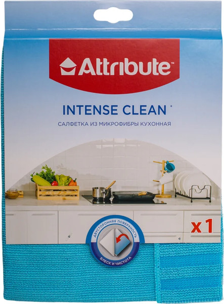 Изображение товара Салфетка хозяйственная Attribute Intense Clean кухонная ACS111