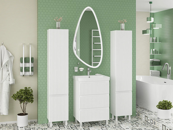 Изображение товара Тумба с умывальником Brevita Victory 60 / VIC-07060-0103Я+11060-KL