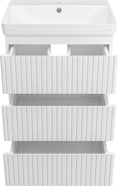 Изображение товара Тумба с умывальником Brevita Victory 60 / VIC-07060-0103Я+11060-KL