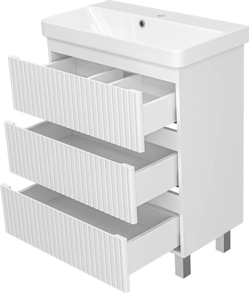 Изображение товара Тумба с умывальником Brevita Victory 70 / VIC-07070-0103Я+11070-KL