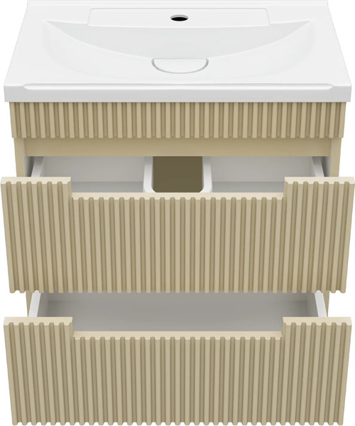 Изображение товара Тумба с умывальником Brevita Ariana 60 / ARI-01060-03062Я+Р-Евв14060-Д