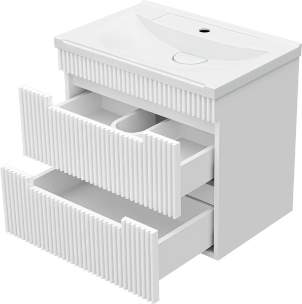 Изображение товара Тумба с умывальником Brevita Ariana 60 / ARI-01060-0742Я+Р-Евв14060-Д