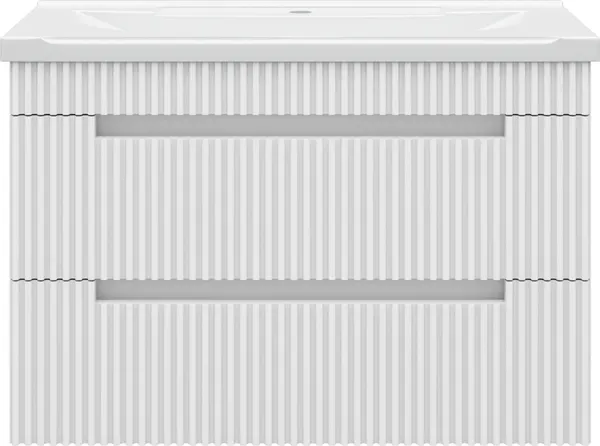 Изображение товара Тумба с умывальником Brevita Ariana 80 / ARI-01080-0742Я+Р-Евв14080-Д