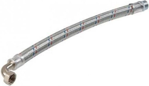 Изображение товара Гибкая подводка No Brand 1 угол 90гр 80см 25х33 FAF1080MFC