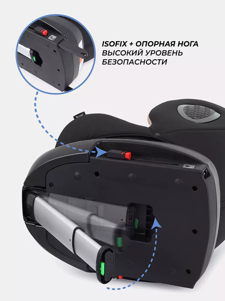 Изображение товара Автокресло Rant Helix Isofix / AY819 (зеленый)