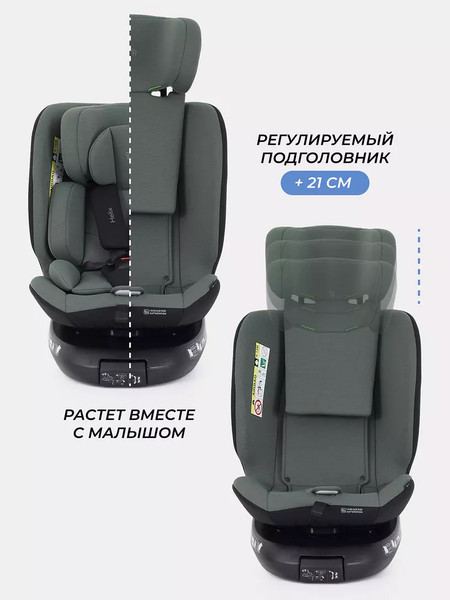Изображение товара Автокресло Rant Helix Isofix / AY819 (зеленый)