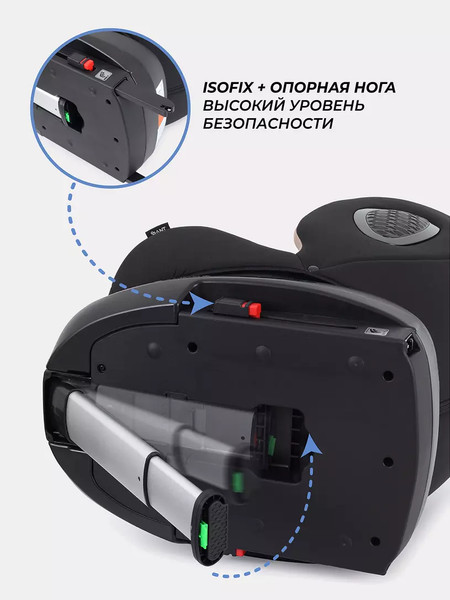 Изображение товара Автокресло Rant Helix Isofix / AY819 (серый)