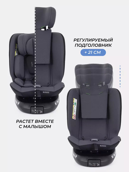 Изображение товара Автокресло Rant Helix Isofix / AY819 (серый)