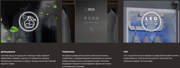 Изображение товара Паровой шкаф Hiberg SD 3G