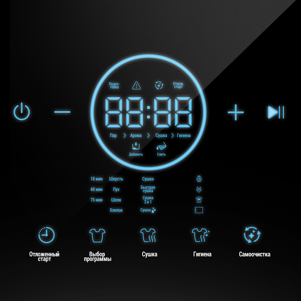 Изображение товара Паровой шкаф Hiberg SD 4GB