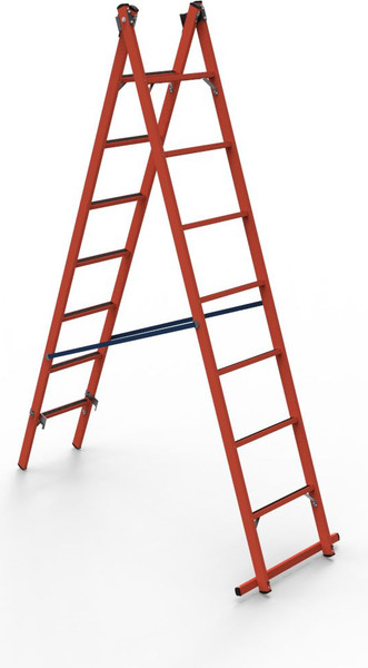 Изображение товара Лестница-стремянка Letra Диэлектрическая ССД-У 2х7 / ЛЕ62789
