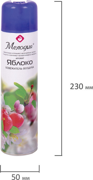 Изображение товара Освежитель воздуха Мелодия Яблоко (300мл)
