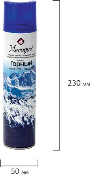 Изображение товара Освежитель воздуха Мелодия Горный (300мл)