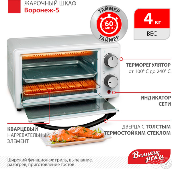 Изображение товара Ростер Великие Реки Воронеж-5