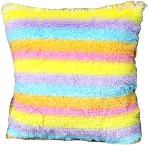 Изображение товара Подушка декоративная MATEX Plush 65-630 (розовый/голубой/желтый )