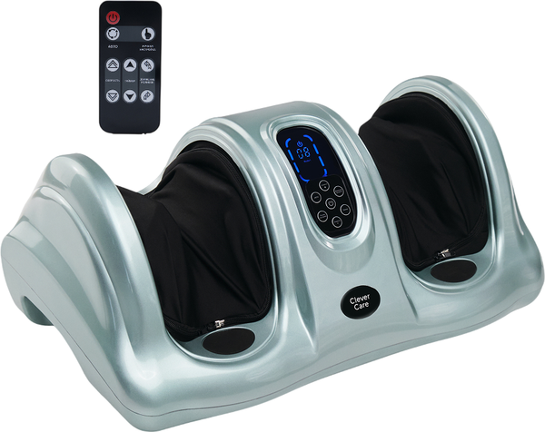 Изображение товара Массажер электронный CleverCare Silver Sky / CC-020S (голубой)