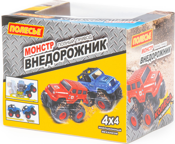 Изображение товара Автомобиль игрушечный Полесье Монстр Внедорожник. Пикап / 24552 (зеленый)
