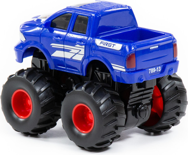 Изображение товара Автомобиль игрушечный Полесье Монстр Внедорожник. Пикап / 24569 (синий)