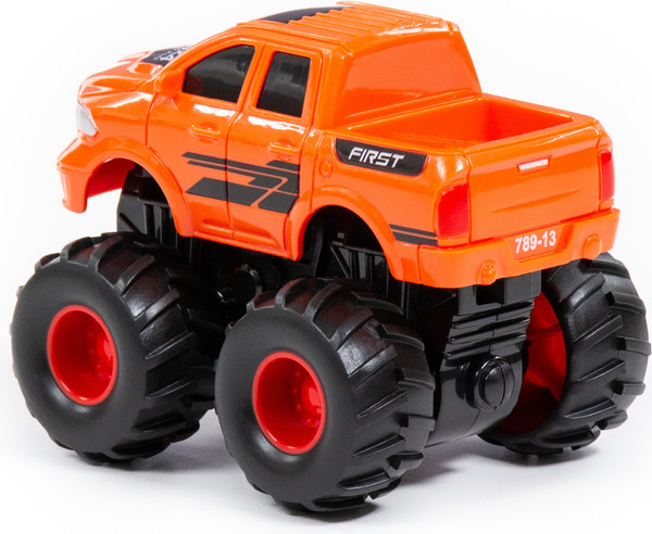 Изображение товара Автомобиль игрушечный Полесье Монстр Внедорожник. Пикап / 24576 (оранжевый)