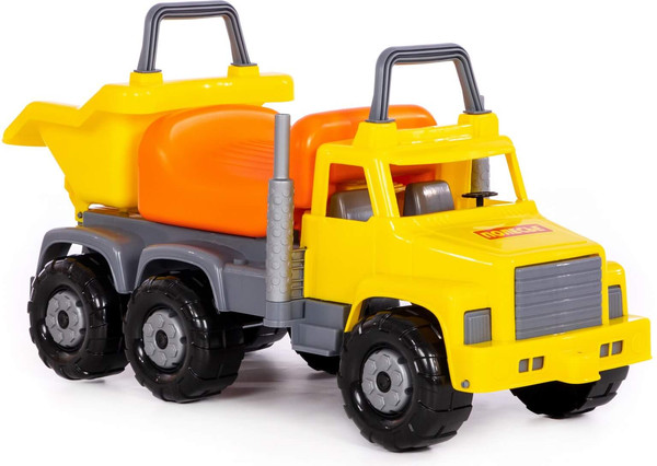 Изображение товара Каталка детская Полесье Супергигант-2 / 24583 (желтый/оранжевый)