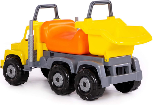 Изображение товара Каталка детская Полесье Супергигант-2 / 24583 (желтый/оранжевый)