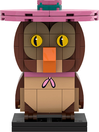 Изображение товара Конструктор Brick Labs Винни-Пух и все-все-все Сова / AB-1108