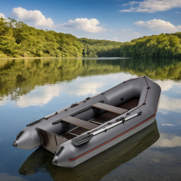 Изображение товара Надувная лодка BarrakuDA BR-3200 Киль (серый)