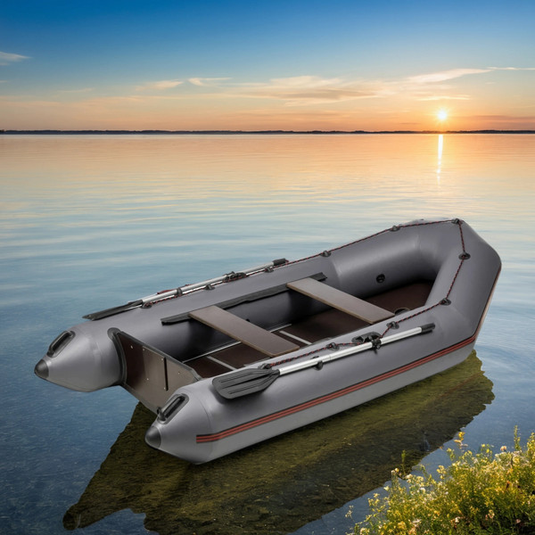 Изображение товара Надувная лодка BarrakuDA BR-3200 Киль (серый)