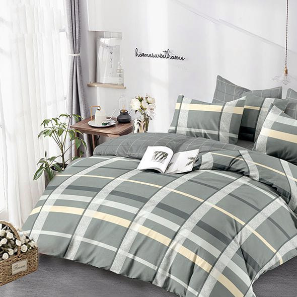 Изображение товара Комплект постельного белья Alleri Сатин Premium Евро Max / СП-304