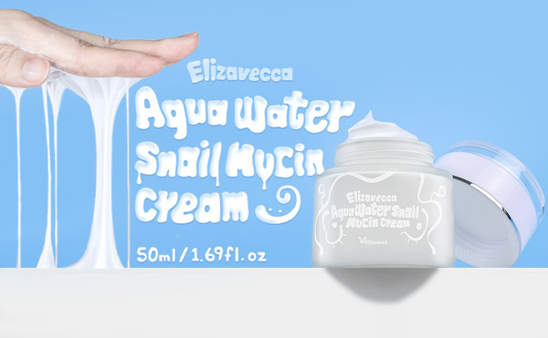 Изображение товара Крем для лица Elizavecca Aqua Water Snail Mucin Cream (50мл)