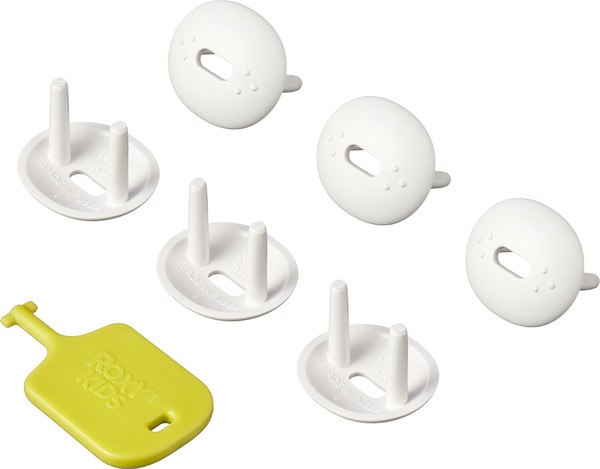 Изображение товара Набор заглушек для розеток ROXY-KIDS RSG-006W (6шт, белый)