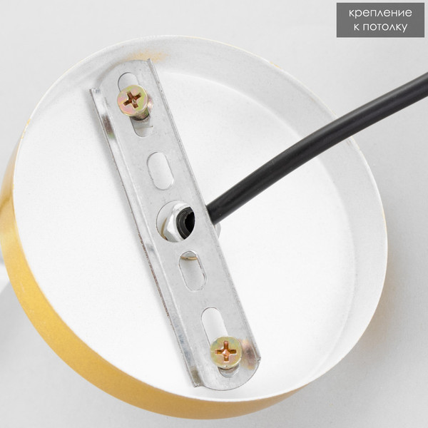 Изображение товара Потолочный светильник BayerLux Шелла / 7557305 (золото)