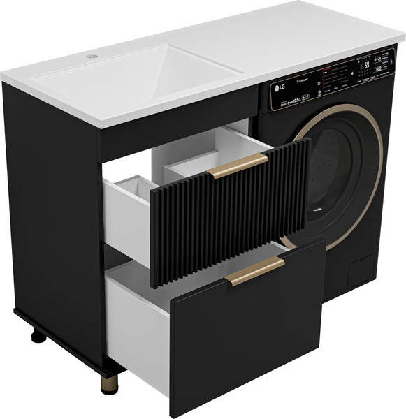 Изображение товара Тумба с умывальником Brevita Enfida 60 / ENF-07060-022Я+5216120