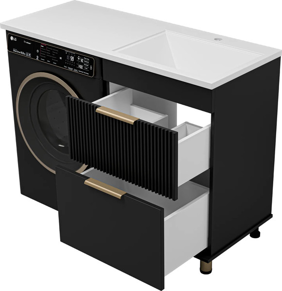 Изображение товара Тумба с умывальником Brevita Enfida 60 / ENF-07060-022Я+5217120