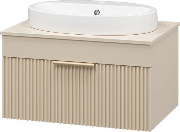 Изображение товара Тумба с умывальником Brevita Enfida 70 / ENF-06070-0341Я+0116