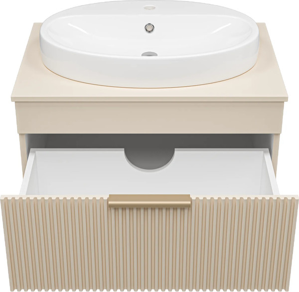 Изображение товара Тумба с умывальником Brevita Enfida 70 / ENF-06070-0341Я+0116