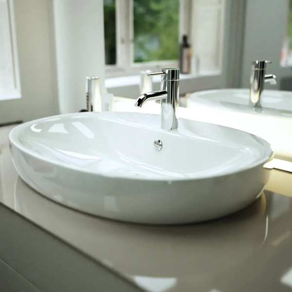 Изображение товара Тумба с умывальником Brevita Enfida 70 / ENF-06070-0342Я+0116