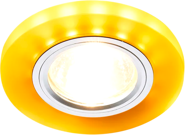 Точечный светильник Ambrella S214 WH/CH/YL (матовый/хром) — фото 3