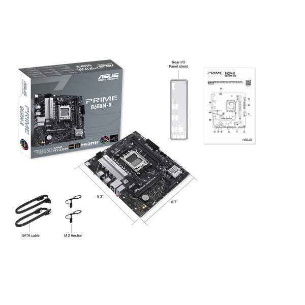Изображение товара Материнская плата Asus Prime B650M-R