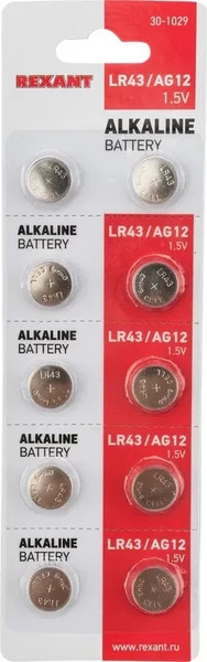 Изображение товара Комплект аккумуляторов Rexant 30-1029