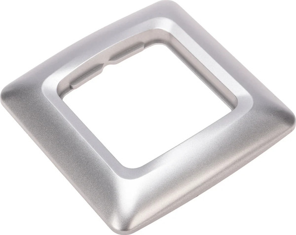 Изображение товара Рамка для выключателей и розеток Kranz KR-78-0285 (серебряный)