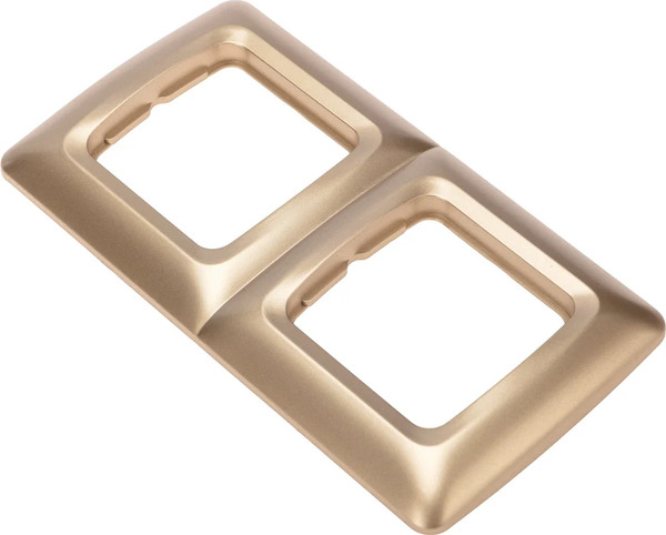 Изображение товара Рамка для выключателей и розеток Kranz KR-78-0316 (золотой)