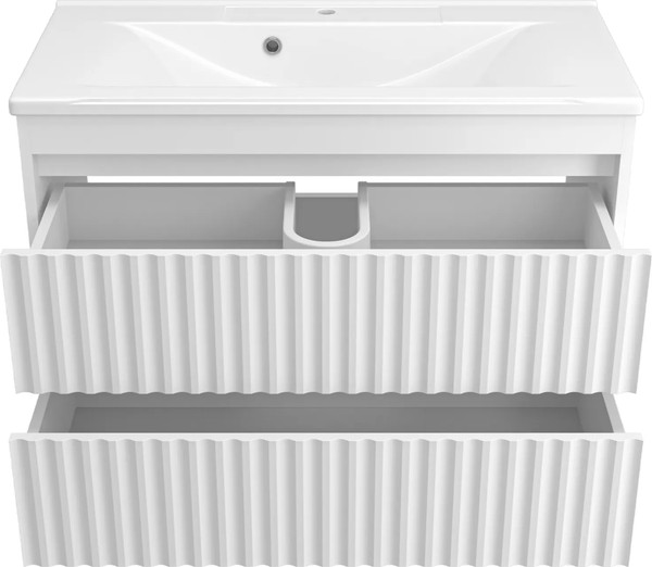 Изображение товара Тумба с умывальником Brevita Balaton 90 / BAL-06090-01-01П2Я+5224900