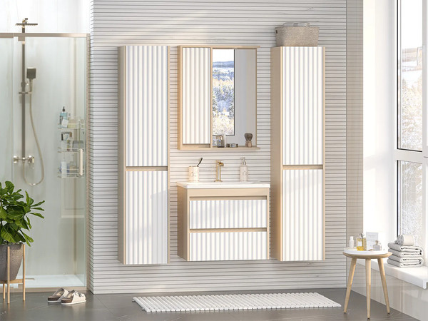 Изображение товара Тумба с умывальником Brevita Balaton 65 / BAL-06065-03-012Я+5001650